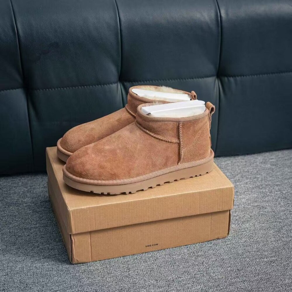 UGG Tan Platform Shoes